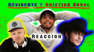 Residente con Cristian Nodal Mi opinión [upl. by Leiuqeze]