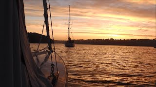 Wayfarer dinghy cruise  Falmouth Helford and The Lizard June 2017 part 1 [upl. by Kenon]