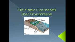 Siliciclastic Continential Shelf Enviorments [upl. by Boaten452]