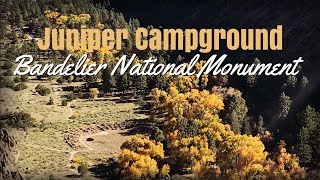 Camping at Bandelier National Monument  Juniper CG Review  Sneak Peeks [upl. by Morissa]