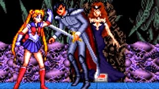 Sailor Moon SNES All Bosses No Damage [upl. by Kareem799]