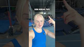 📣SIDE AERIAL TIPS📣 Go to part 2 to see my other tips shorts aerial gymnast tutorial [upl. by Gilboa]