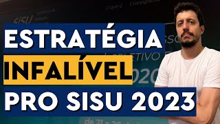 MELHOR ESTRATÉGIA PARA O SISU 20231 USANDO A NOTA DO ENEM 2022 [upl. by Anicnarf525]