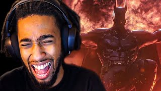 First Time Reacting To EVERY Batman Arkham Cinematic Trailer [upl. by Onyx]