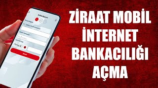 ZİRAAT MOBİL İNTERNET BANKACILIĞI AÇMA [upl. by Orlene]