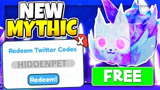 ALL NEW SECRET MYTHIC Codes in PET SIMULATOR X 8 NEW CODES  ROBLOX Pet Simulator X Codes [upl. by Ibbed508]