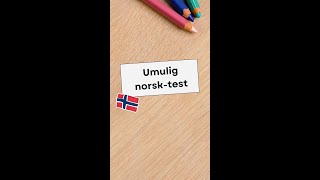 Bare eksperter klarer å bøye alle disse verbene learnnorwegian norwegian norsk [upl. by Libby]