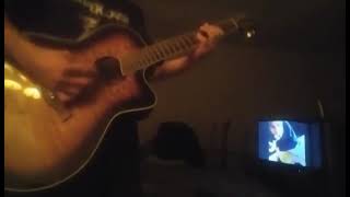 acoustic guitar cover MOUTHFUL OF CAVITIES by BLIND MELON [upl. by Iridis733]