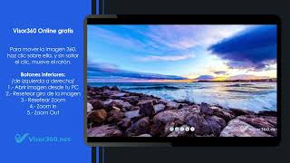 Visor de imágenes 360 gratis Online Cómo usar Visor360 Online Gratis en Visor360 net [upl. by Colinson]