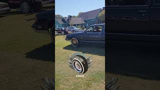 gbodys pullin up at WhipAddictYoutube carshow 2024 gbody bigwheels oldschoolcars [upl. by Singband68]