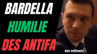 JORDAN BARDELLA HUMILIE DES ANTIFA VENUS MANIFESTER [upl. by Abagail]