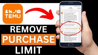 How To Remove Temu Minimum Purchase Limit On Mobile Phone EASY [upl. by Sorrows712]