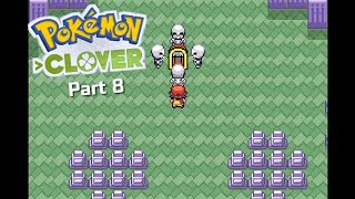 Spooky Scary Skeletons Rival Battle Burial Tower Going to Animango City  Pokémon Clover Part 8 [upl. by Euqinu]