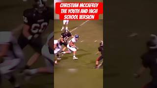 Christian Mccafrey the youth and high school version [upl. by Jamima]