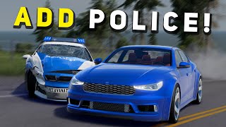 How to Have a POLICE Chase  BeamNG Drive Guide [upl. by Davida]