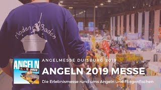 Die Angeln 2019 in Duisburg  Überblick Angelmesse MadenBaden [upl. by Ori718]