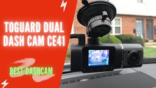 TOGUARD Dual Dash Cam CE41 Review  TOGUARD CE41 Setup  Toguard Dual Dash Cam with IR Night Vision [upl. by Lorien]