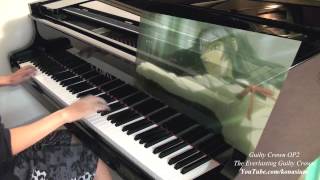 Guilty Crown OP 2  The Everlasting Guilty Crown  Piano [upl. by Idnyl]