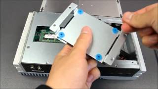 Axiomteks eBOX630100 DRAM amp HDD Installation [upl. by Harbour]