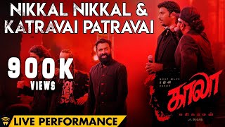 Nikkal Nikkal amp Katravai Patravai Live Performance at Kaala Audio Launch  Rajinikanth  Pa Ranjith [upl. by Behnken191]