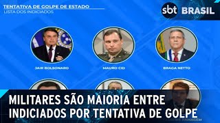 Militares podem ter salários suspensos após tentativa de golpe  SBT Brasil 221124 [upl. by Sokin]