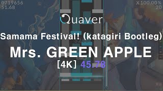 Samama Festival katagiri Bootleg  Mrs GREEN APPLE Quaver [upl. by Noslrac230]