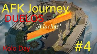 AFK Journey  Como GANAR en DUELO Honorifico  Y sigo avanzando nivel [upl. by Elegna]