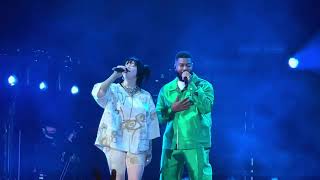 Billie Eilish Khalid Lovely Live at Coachella 2022 Billie Eilish Lovely Live Billie Eilish Lovely [upl. by Wenoa]