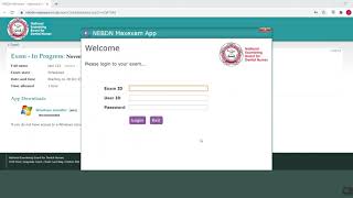 NEBDN Maxexam app download video [upl. by Ahsatam]