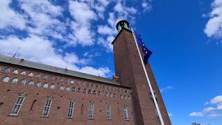 Stockholm City Hall  Stockholms Stadshus  Stadshuset  Nobel Prize banquet venue  Sweden [upl. by Haras]