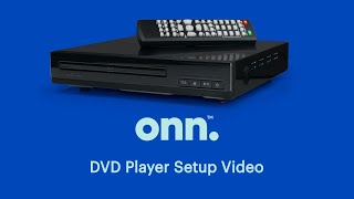 ONN DVD Player with HDMI Cable  Getting Started Instructions [upl. by Colas]