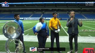 MULTICAM  Raymondville ECHS Band Interview  2024 State Marching Band Championships Prelims [upl. by Ocramed]