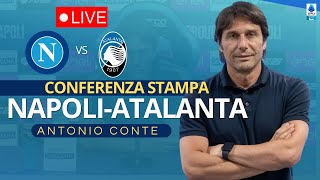 CONTE CONFERENZA PRE NAPOLIATALANTA🎙️ LE PAROLE DI CONTE PRESS CONFERENCE oggi diretta live [upl. by Ranjiv]