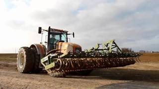 Semis  Claas and Renault   Seeding [upl. by Adrea878]