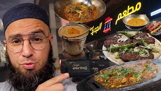 Authentic Pakistani Food in Saudia  Al Jadeed Restaurant Jeddah  Haleem Nihari Chapli Kabab [upl. by Eednac]