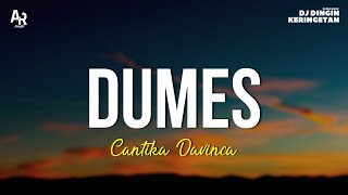 Dumes  Cantika Davinca LIRIK [upl. by Ecinrahs]