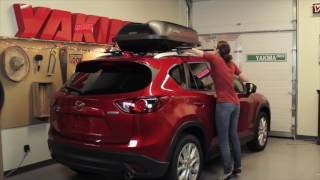 Yakima RocketBox Roof Box Demonstration [upl. by Steffi]