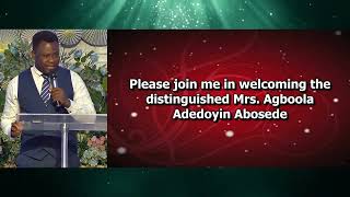 Mummy Adedoyin Agboola 50th Birthday Celebration  Minstering  Yinka Alaseyori [upl. by Ule]