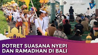 Nyepi dan Ramadhan Bersamaan di Bali Desa Adat Sampaikan Pesan Toleransi [upl. by Naujat]