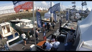 La Rochelle Grand Pavois 2019 Stand TofinouWauquiez et Rhéa Marine  vidéo by Azurboats [upl. by Ahsiad379]