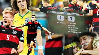 Germany 7 vs Brazil 1 World Cup 2014 [upl. by Aigneis]