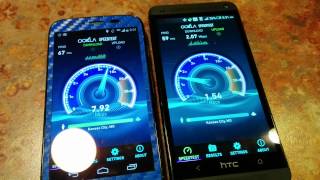 Sprint 4G LTE vs tmobile 3G [upl. by Sherrie]