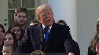 Trump addresses antiabortion rally in Washington [upl. by Nive]