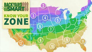 Find Your Plant Hardiness Zone  Backyard Smart Know Your Zone  YouTube [upl. by Arema]