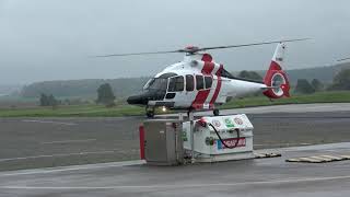 Northern Helicopter  Start EC155  H155  DHNHD  Flugplatz Reichelsheim [upl. by Jallier]