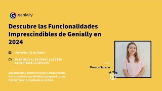 Funcionalidades imprescindibles de Genially para 2024 [upl. by Anna-Diana]