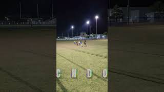 Touchdown football quarterback flagfootball throw catch game sports [upl. by Olodort]