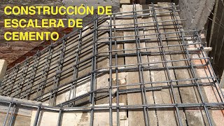 CONSTRUCCION DE ESCALERA DE CONCRETO [upl. by Agate]