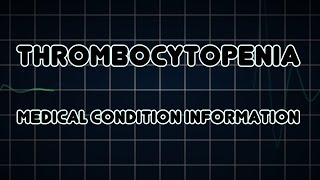 Thrombocytopenia Medical Condition [upl. by Ilke]