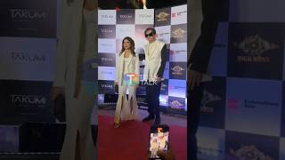 Navid Sole arrives with Sana Raees Khan at Bigg Boss 17 party shorts navidsole sanaraeeskhan [upl. by Lindie]